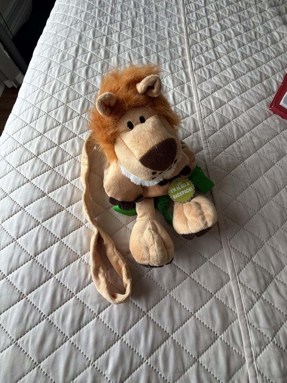 Wild Republic Lion Plush Backpack